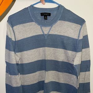 Banana Republic Striped Men’s Medium Silk Linen Shirt